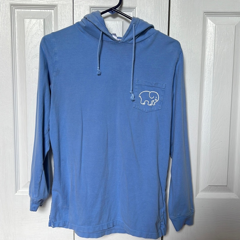 Light blue Ivory Ella sweatshirt, size small.